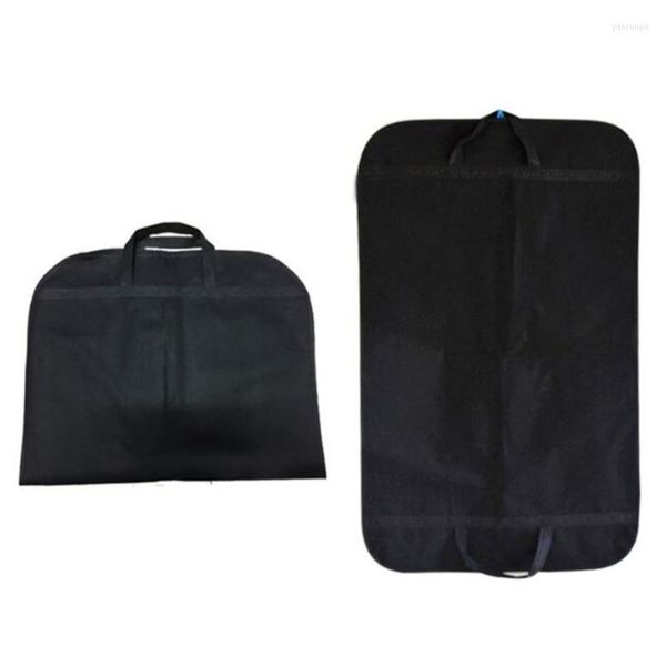 Sac de rangement pour vêtements, garde-robe, Non-tissé, sac anti-poussière pour vêtements, sacs de nettoyage à sec, housse de costume, robe, transporteur de protection respirant