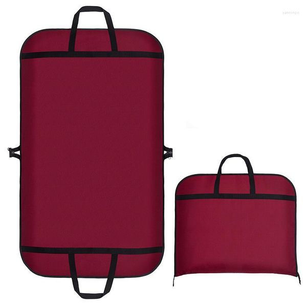 Rangement des vêtements Garde-robe Oxford Tissu Vêtements Cache-poussière Vêtement Agrafeuse Sacs Pour Voyage Maison Hommes Costume D'affaires Femmes Robe Protection Ca