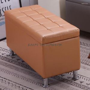 Vêtements Storage Store féminin Simple No Back Small Sofa Rest Bench Shop Shop Taboure moderne rectangulaire