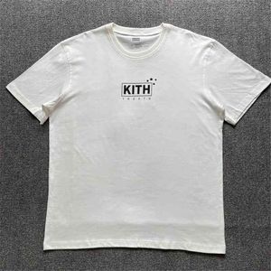 Kleding T-shirt 2021ss Kith Treats t-shirt Box Heren Dames Midnight Snack T-shirthup1