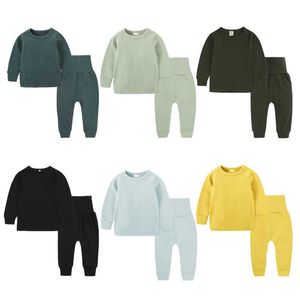 Kleding VK Lokale bezorging Bijpassende outfit voor gezinnen Kinderen van nachtkleding Katoenen pyjama's Set Romper Babykledingsets Zachte stuks