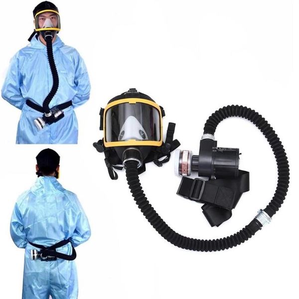 Garde-robe de vêtements de stockage électrique alimenté en air alimenté couverture de gaz complète système de respirateur à débit constant dispositif tube respiratoire Ad232C