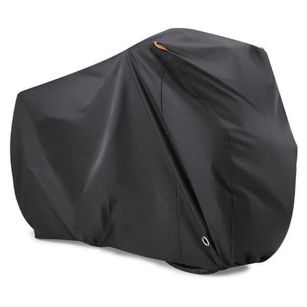 Vêtements garde-robe stockage grande taille étanche vélo couverture Oxford coupe-vent anti-poussière antiUV extérieur vélo protecteur pour 12 montagne Roa 230625