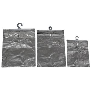 Vêtements Garde-robe Stockage Emballage Transparent Sous-Vêtements Sac À Poussière Suspendu T-shirt Vêtements Vêtement Couverture Sacs Antipoussière Cintre Protecteur DF1203