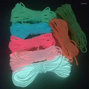 Hilo de ropa de 4mm y 50M de longitud personalizada, cuerda luminosa, cordón de paracaídas, tipo Mil Spec, accesorios de pulsera DIY