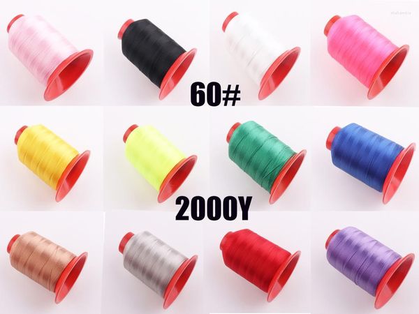 Fil de vêtements 60 # 2000yards Nylon fil collé cordon de ficelle à coudre pour rembourrage maillots de bain/chaussures/vêtement bande bricolage accessoires