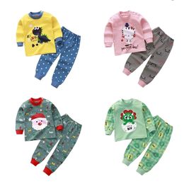 ClothingBaby Sets Enfants Vêtements de nuit garçons filles animaux Pyjamas Pijamas Cotton Nightwear Clothes Kids Pyjamas 220802