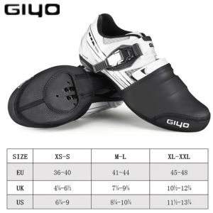 Vêtements Giyo Bicycle Running Imperproofroping Bicycle Half Toe Covers Covers Bicycle Apreproping Shoe