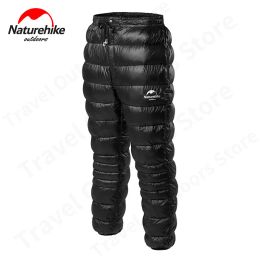 Kleding Naturehike Winterkamping Goose Down Dikke broek Unisex Waterdichte winddichte Keep Warm Gans Down Outdoor Skiing Pants