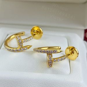 clou boucles d'oreilles pour les femmes designer diamant plaqué or 18K T0P qualité plus haute qualité compteur mode style classique bijoux anniversaire cadeau 008