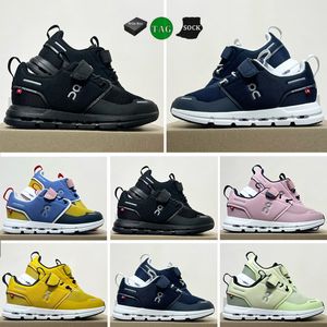 Cloud 2023 On Kids Shoes Sports Outdoor Athletic UNC Black Children White Boys Girls Casual Fashion Kid Walking Toddler Sneakers Maat 22-35 Fashi