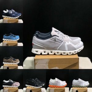 Cloud 5 Push Eclipse Chambray Designer Chaussures de course Undyed White Pearl Olive Black Flame Surf Cobble Coluds Mens Trainer Womens Trainer Taille 36-45