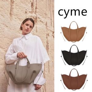 Sac à sac en cuir réel en cuir Cyme épaule designer sacs pour femmes hommes le sac fourre-tout sac à main croix pochette miroir miroir qualité 2 size shop lage sacs 35