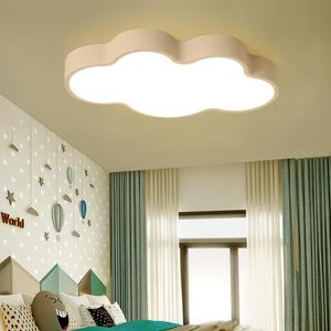 Luz de techo de nube, iluminación para habitación de niños, lámparas de techo para niños, accesorio de iluminación para el hogar, sala de estar, luces de techo para niña