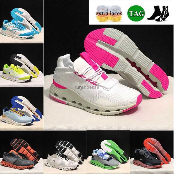 Cloud Classic Nova Pearl White Femmes Oncloud Nova Form Chaussures de course 2023 Baskets de plate-forme de mode Dhgate Designer Run Pink Clouds Chaussures Baskets Runner