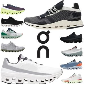 Chaussures de designer Cloudnova Cloudmonster Nova Monster Mens Womens Trainers Triple Black Blanc Rust Rust Navy Blue rouge Jaune Green Sports Sports