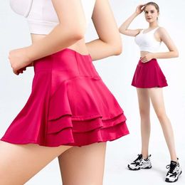 Cloud Hide Women Golf Tennis jupes Sports Pocke Pocked Jirt Fiess Girl Dancing Shorts Sket Gym Running Running Skorts