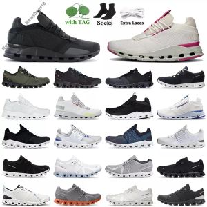 Livraison gratuite Cloud Hommes Femmes Designer Nova Casual Chaussures Nuages Forme Nova Rose Blanc Perle X 3 Monstermen Tennis Chaussure Fer Hay Noir Entraîneur Baskets Taille Avec Boîte