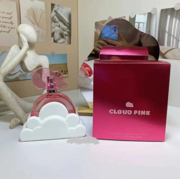 Cloud Perfume 100Ml Fragancia De Mujer 3.4Oz Eau De Parfum Olor De Larga Duración EDP Floral Frutal Gourmand Aroma Lady Girl Perfumes Spray Colonia 152