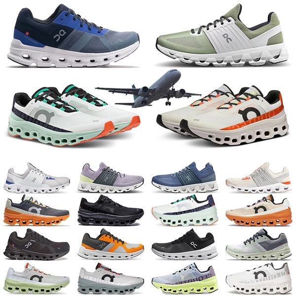 Cloud Running Chaussures pour hommes femmes Cloudnova Coudrunner CloudMonster Sneakers Blanc Blanc ONS Clouds Monster Frost Cobalt Cloudswift Green Grey Mens Trainers