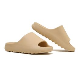 Toboganes de nube para mujeres y hombres, zapatillas de almohada, antideslizantes, de secado rápido, suaves y ligeros, zapatos de ducha, suela gruesa, puntera abierta, sandalias para interiores y exteriores