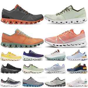 Cloud X3 Designer 5 Casual hardloopschoenen Federer Designer Dames Heren Sneakers Zwart Wit Wolken Workout ONS Cross Trainning Schoen Aloë Storm Blauw Sport