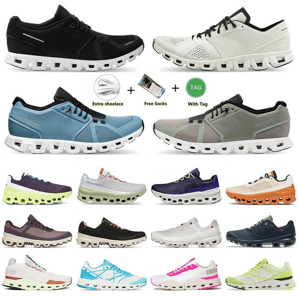 Cloudmonster 5 x 3 Chaussures de course Femmes Hommes Baskets Cloudnova Form Z5 Cloudventrure X Cloudswift Dégradé Bleu Minuit Designer Baskets Sports de plein air Tennis