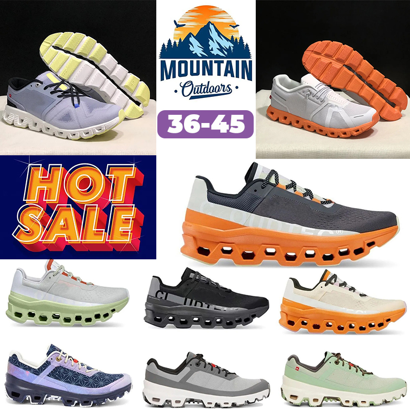 Cloudmonster Outdoor Running Uomo Donna Cloud Monster Designer Scarpe Sport Nuvole Eclipse Turmeric Iron Hay Lumos Nero Trainer Sneakers Taglia 36-45