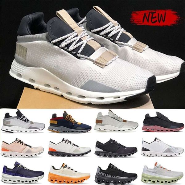 Cloudnova Femmes Chaussures de course Hommes Cloud X Casual Federer CloudMonster Monster Entraînement et Cross Nova Form Sand White Pearl Hommes Entraîneurs d'extérieur