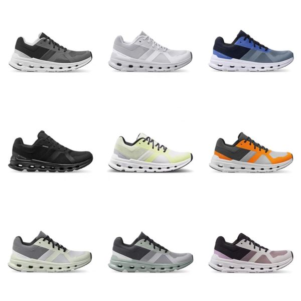 Cloudrunner Cloud Men Women Sneaker All Black Whitei Púrpura CURMERICA AMARILLA FROSO DE CLOURDRUNNER COMBUSTADO SOPORTE A MENSA CRANDE TAMACIONES 36-45