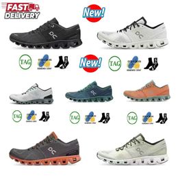 Clouds II Runnings X Shoes Chaussures de course Federer Coussin Entraînement Cross Training Chaussure Noir Blanc Aloe Chaussures de course légères absorbant les chocs