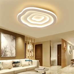 Luces de techo led modernas de nubes para sala de estar, dormitorio, plafón de Color blanco, lámpara led de techo para el hogar, lampara techo AC110V-240V2507