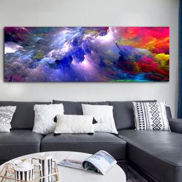 Póster nórdico de nubes, impresiones en lienzo, pintura abstracta, imágenes artísticas de pared para sala de estar, dormitorio, lienzo, Mural, decoración moderna para el hogar