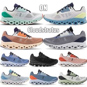 Cloudstratus ON Top Shoes 2023 Cloud x Knit Rose Red Marina Magnet Frost Niagara Chambray Lavender Outdoor Road Sneakof zapatos blancos tns