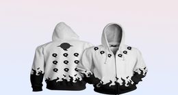 Cloudstyle 3D Zip Up Hoodie Men Anime 3D Print Cosplay Sweatshirt Long Sweet Streetwear Streetwear Zipper Veste Hipster 5xl Y22630691