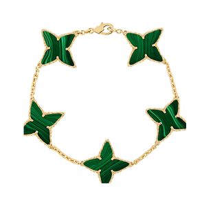 bracelet trèfle bracelet chaîne en or 18 carats designer pour femmes amour v bracelet diamants bracelet tennis en acier inoxydable bracelet fleur à quatre feuilles cadeau de Noël de mariage