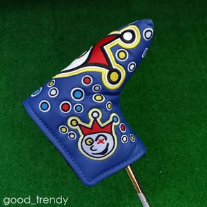 Clover Cartoon Pattern Other Golf Products Golf Putter Headcover COVOWN PU PU Leather Golf Putter Malbon Golf Blade Putter Golf Club Head Cover Protector 923