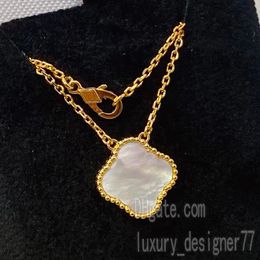 Collier trèfle S Designer femmes bijoux femme cadeaux pour mère et fille Bracelet en or Bracelet