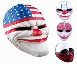 Clown Masks for Masquerade Party Clowns Masks Payday 2 Haoween Horrible Mask 4 Styles Haoween Party Masks6407733