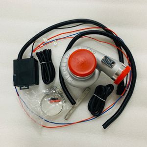 CLR Kit de suralimentation turbocompresseur électrique universel poussée moto filtre à Air Turbo électrique prise toutes les voitures améliorent la vitesse