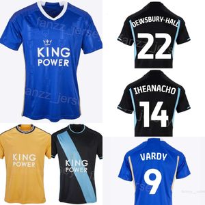 Club 23 24 Leicester Soccer City 22 DEWSBURY HALL Jerseys 21 MCATEER 9 VARDY 14 IHEANACHO 10 MAVIDIDI 25 NDIDI 3 FAES 7 CASADEI VESTERGAARD PEREIRA Voetbalshirttenues