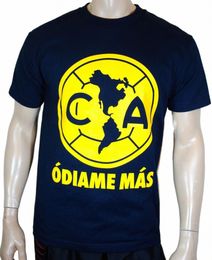 club America Mens T-shirt Odiame Mas lg ou manches courtes t3hB #