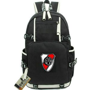 Mochila del Club Atlético River Plate Mochila CARP Mochila escolar para fanáticos Mochila del equipo deportivo Mochila estampada Mochila informal Mochila para computadora