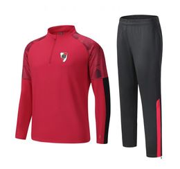 Club Atlético River Plate Hombres Adultos Niños Traje de Entrenamiento de Ocio Deportes al Aire Libre Ropa Deportiva de Ocio Traje Ropa Deportiva de Carrera Lenta Sudadera de Calle