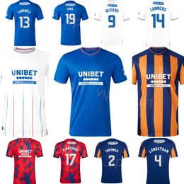 Club Glasgow Rangers Voetbal 2 James Tavernier Jerseys 9 Cyriel Dessers 13 Todd Cantwell 31 Borna Barisic 19 Abdallah Sima Voetbalshirttenues Uniform 23 24 Man Team