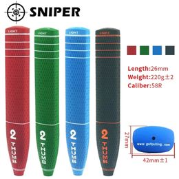 Club Grips Golf grips 2 Thumb putter 4 couleurs taille standard avec 1pcs clubs 230801