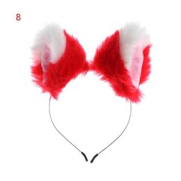 Club Hair Accessories Party Bar Dragen Decorate Headband Fur Oor Patroon Cat Bell Clips Hoop verwijderbaar haarspeld Cosplay kostuum