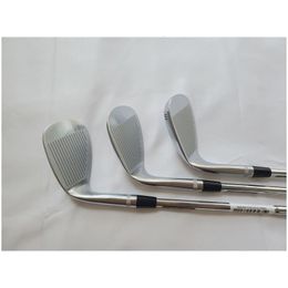 Têtes de club Clubs de golf de marque Sm9 Wedges Sier 48 50 52 54 56 58 60 62 64 degrés DG S200 Arbre en acier avec tête ER 230821 Drop Delivery S Dhve5