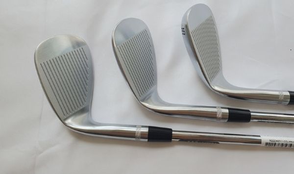 Club Heads Brand Golf Clubs SM9 Cuñas Plata 48 50 52 54 56 58 60 62 64 Grados DG S200 Eje de acero con cubierta para la cabeza 230821