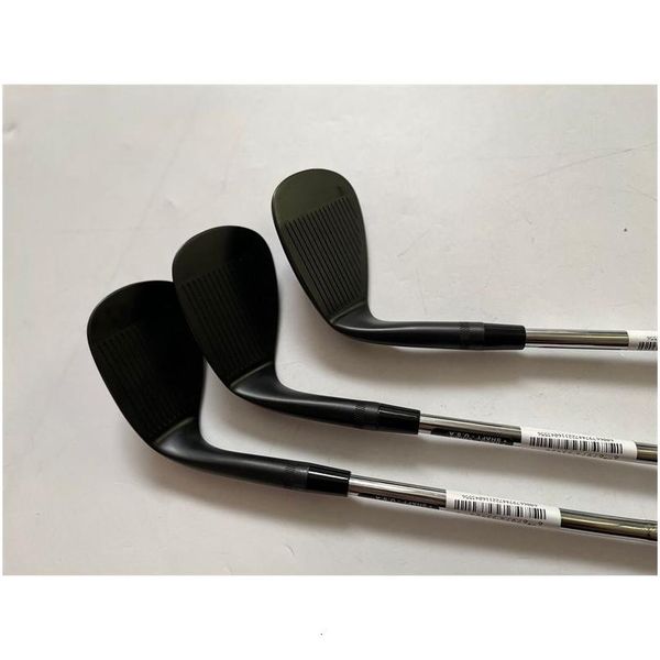 Têtes de club Marque Sm9 Wedges Golf Clubs noirs 46485052545658606264 degrés Arbre en acier avec tête ER 230426 Livraison directe Sports de plein air Dh0Ym